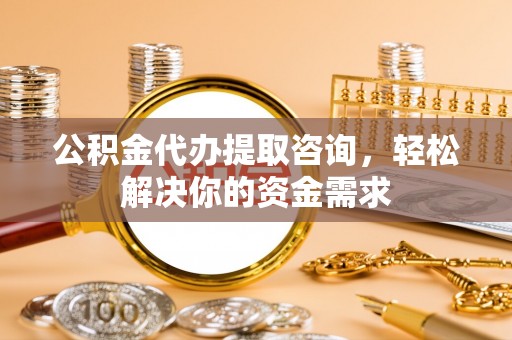汉寿公积金代办提取咨询，轻松解决你的资金需求
