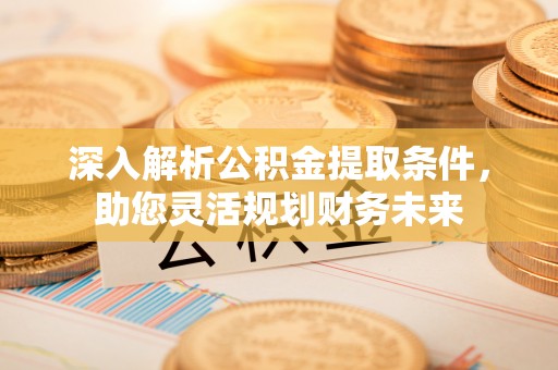 汉寿深入解析公积金提取条件，助您灵活规划财务未来